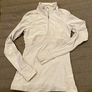 Lulu lemon 1/2 zip run shirt